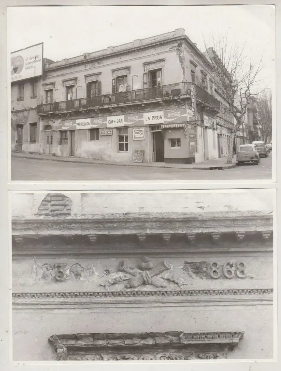 2 Fotografias Cafe Y Bar La Proa Calle Ciudadela Montevideo