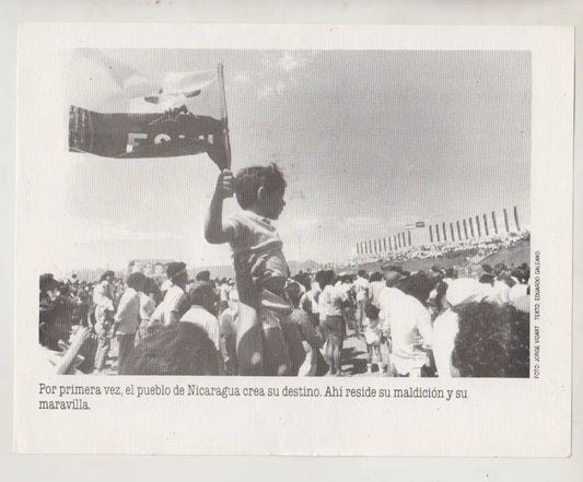 1987 Nicaragua Fotografias Jorge Vidart Y Textos De Galeano
