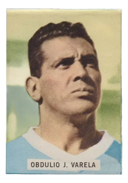 Maracanazo Futbol Uruguay Tarjeta Obdulio Varela Album 1970