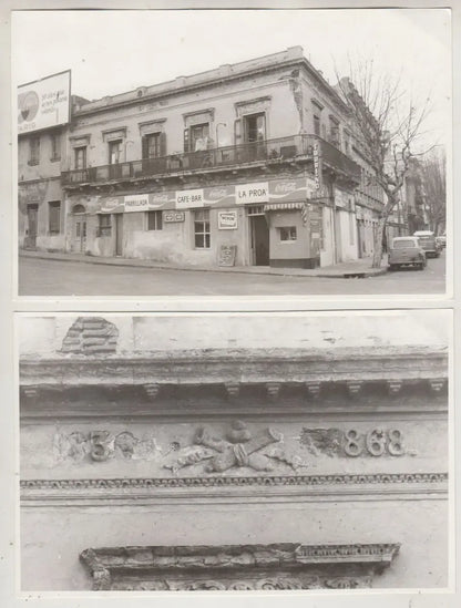 2 Fotografias Cafe Y Bar La Proa Calle Ciudadela Montevideo