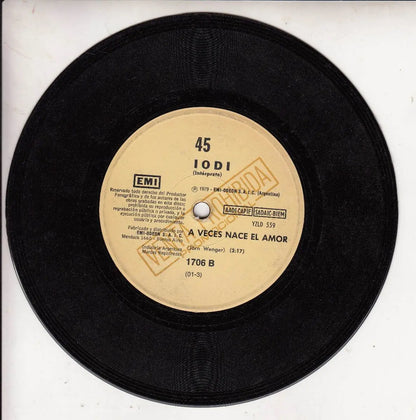 1979 Iodi Latin Funk Disco Simple Promo Argentina Amame Raro