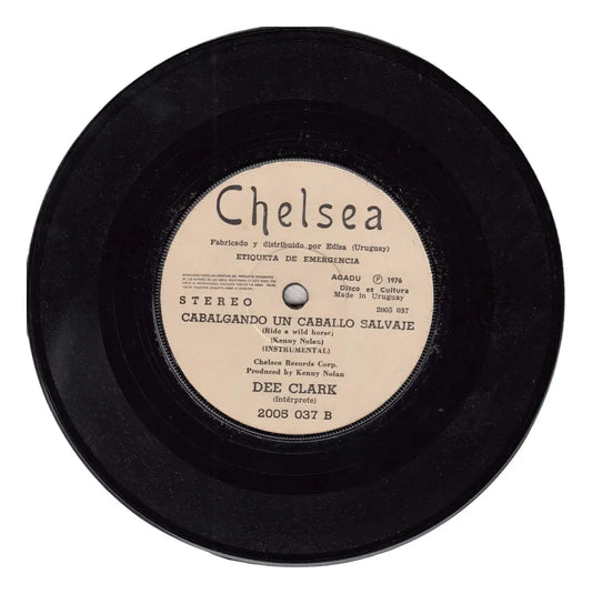 1976 Disco Dee Clark Simple Vinilo Uruguay Chelsea Muy Raro