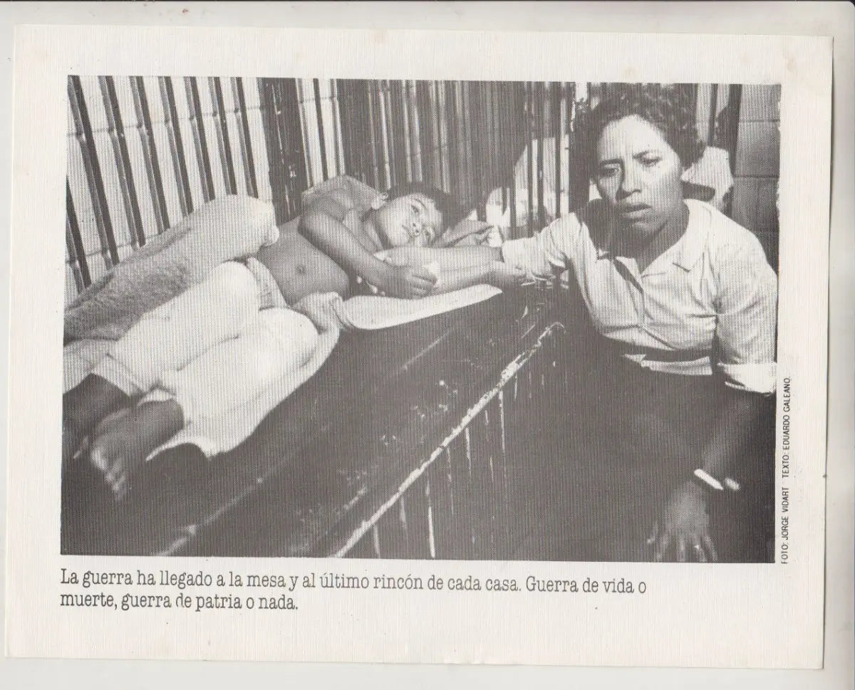 1987 Nicaragua Fotografias Jorge Vidart Y Textos De Galeano