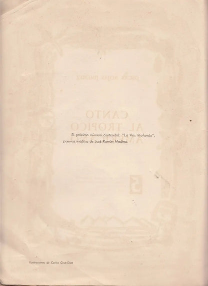 1954 Arte Carlos Cruz Diez Poesia Oscar Rojas Jimenez Escaso